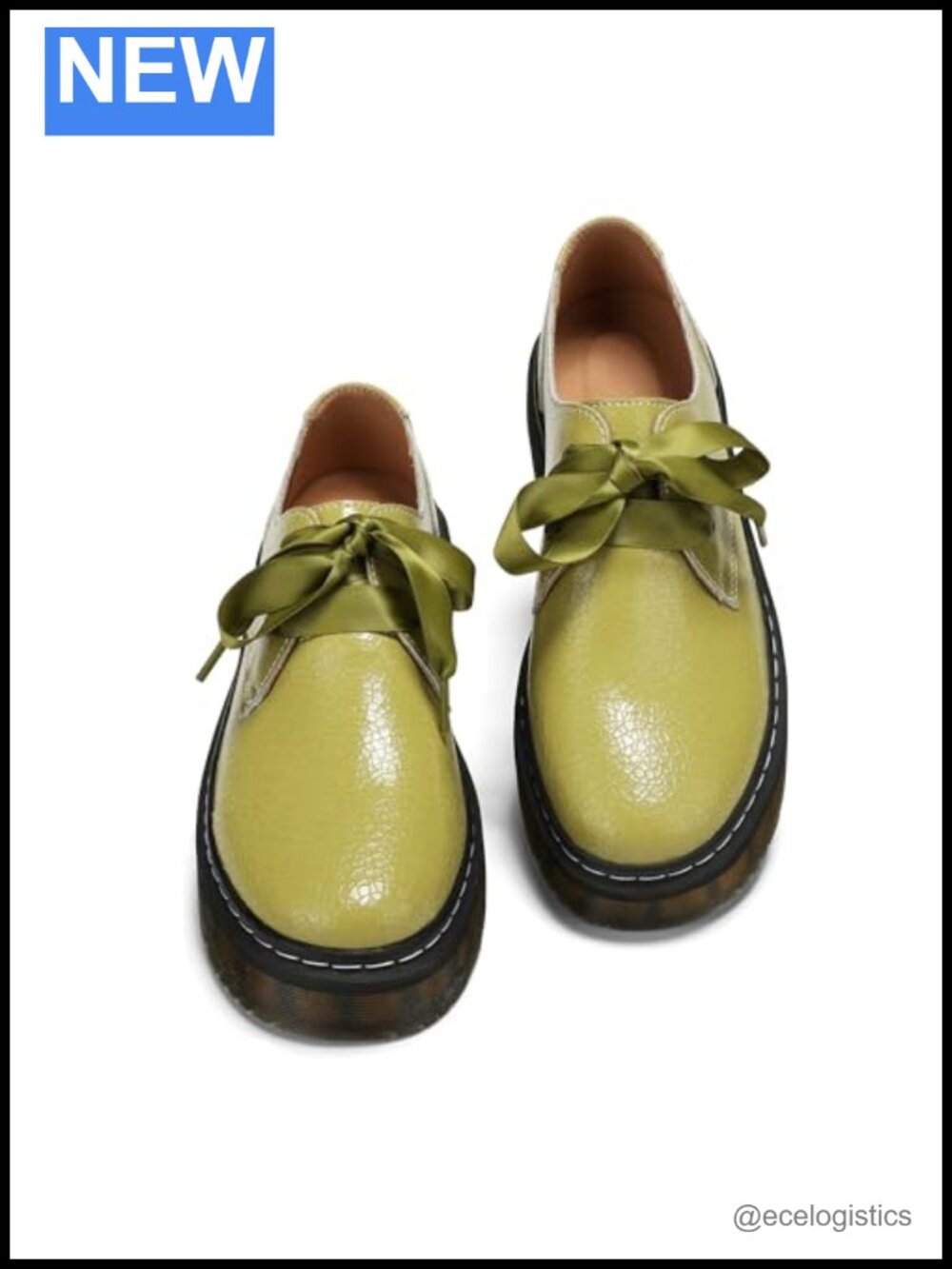 Lace-up Platform Chunky Loafers Lug Sole Oxford Work Dress Shoes